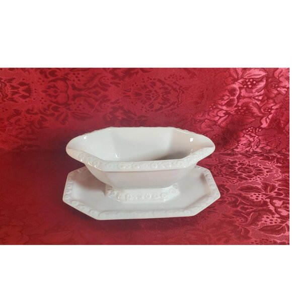 Rosenthal Large Gravy Boat with fixed drip tray - Germany - Picture 3 of 6